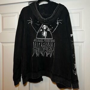 Black Jack Skellington Zip up hoodie